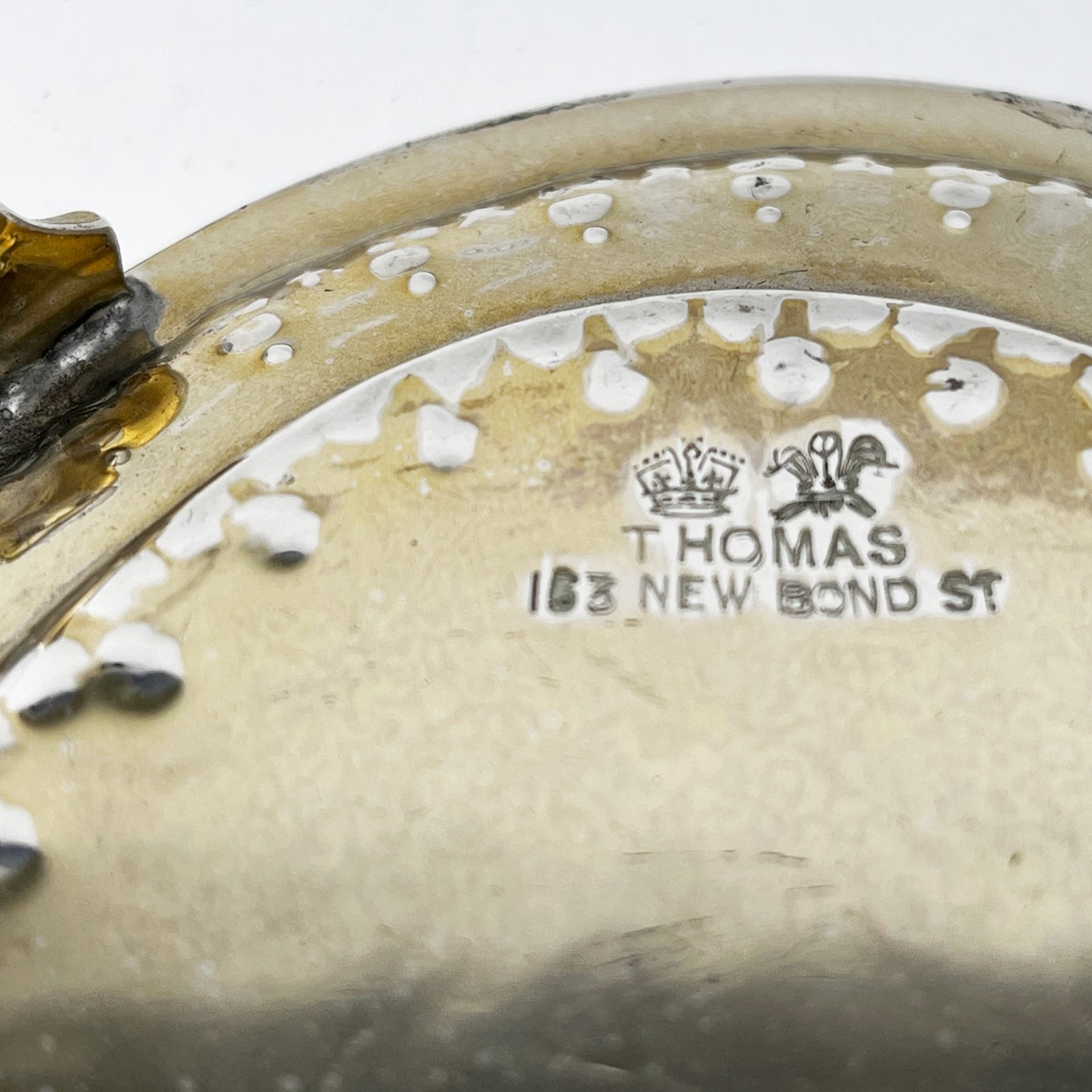 Victorian Sterling Silver Teapot Stand or Salver 1880 London