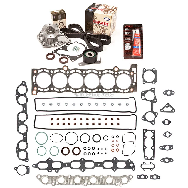 Комплект прокладок головки ремня ГРМ водяной насос подходит для 89-92 Toyota Cressida Supra 7MGE - Изображение 2 из 4