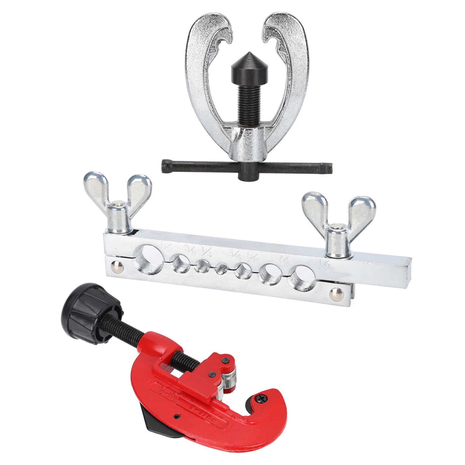 10x Flaring Tool Kit Double Single Brake Line Tube Cutter 7 Dies CT‑2029 KMY eBay