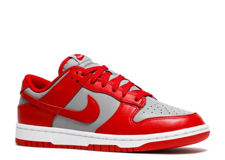 Medium gray varsity red nike dunks cheap
