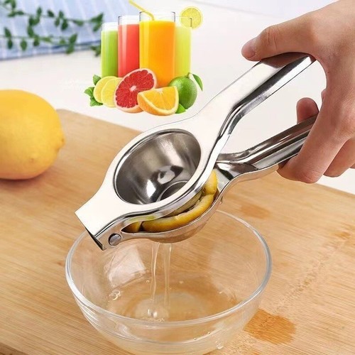 Lemon Squeezer Lime Juicer Clip Fruit Orange Citrus Manual Stainless Steel Tool - Picture 9 of 9