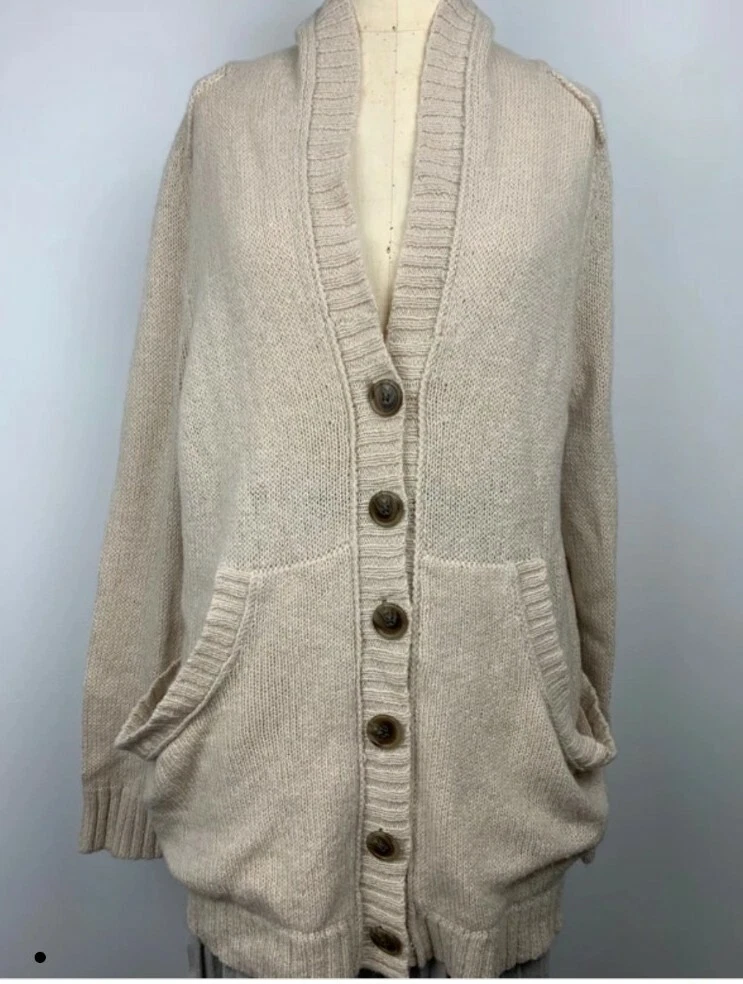 Inhabit cashmere best sale cardigan