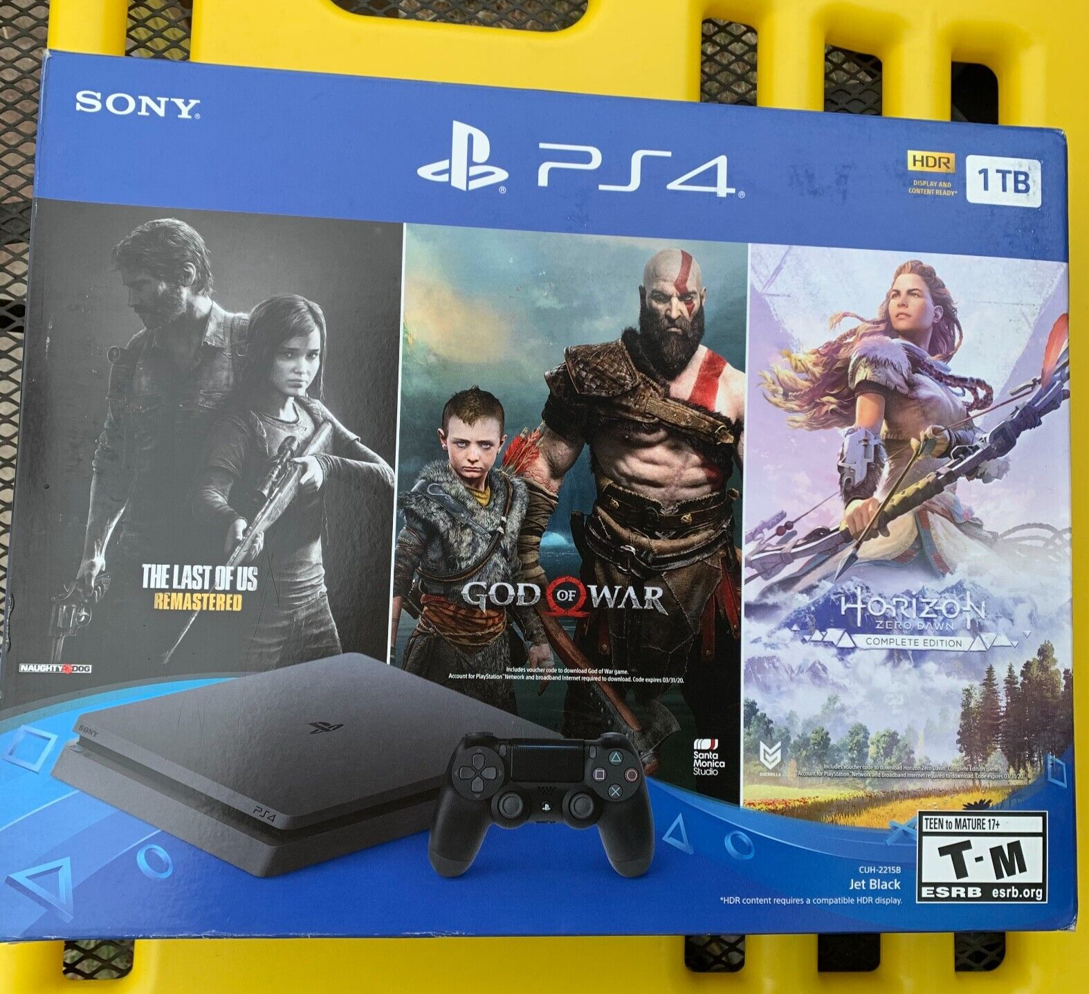 cabriolet Fader fage Gøre mit bedste Sony PlayStation 4 1TB The Last of Us: Remastered God of War &amp; Horizon  Zero -NEW 711719528296 | eBay