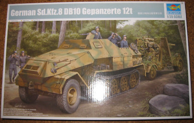 Trumpeter 01584 Bausatz 1:35 German Sd.Kfz.8 DB10 Gepanzerte 12T Zugmaschine OVP