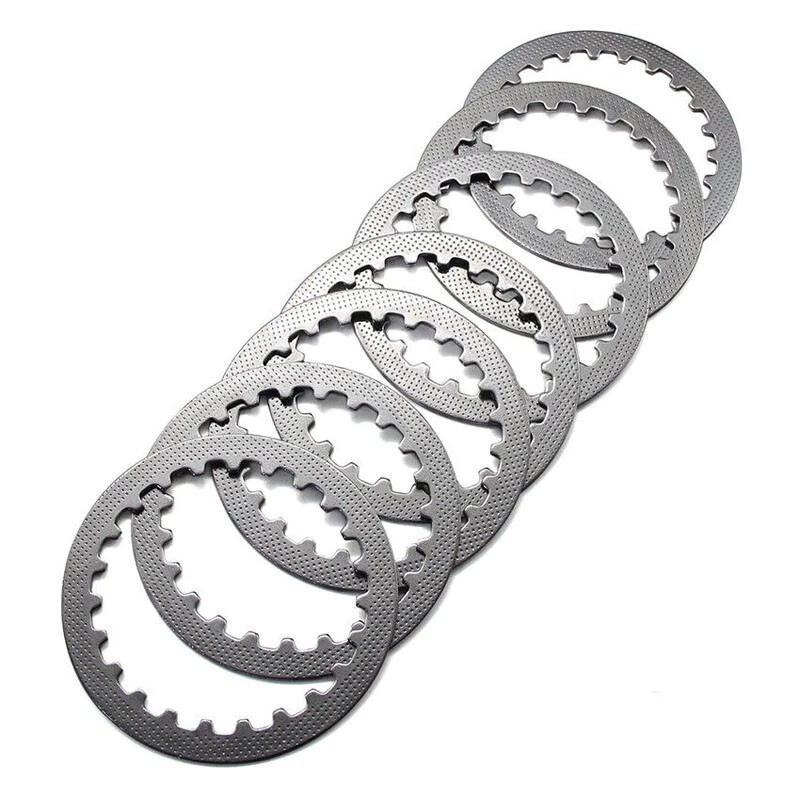 Clutch Friction Steel Plates Kit for Yamaha FZR400 U/W/A/SUC/SWC/SAC 1988-1990 - Image 3 of 4