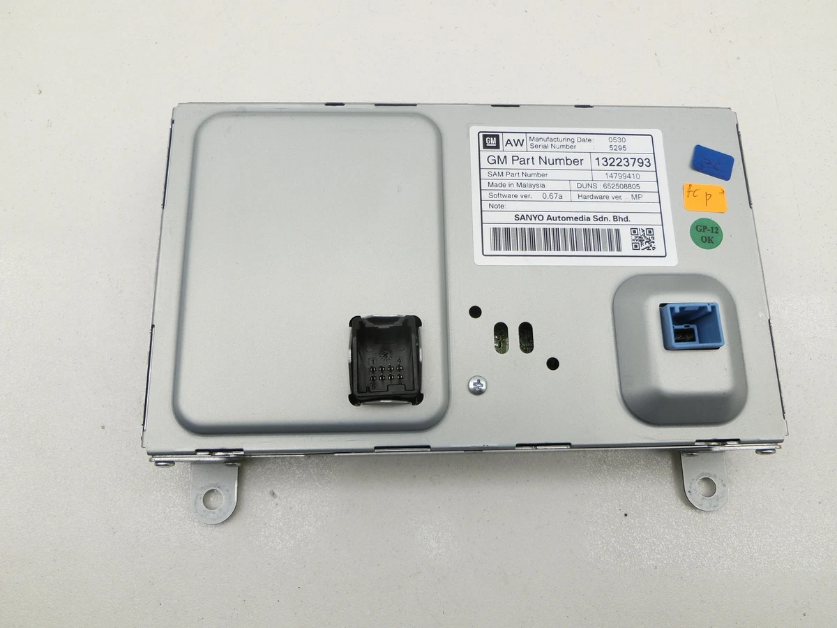 Screen Display Monitor Info Navi 7 Inch Spanner size for Opel 
