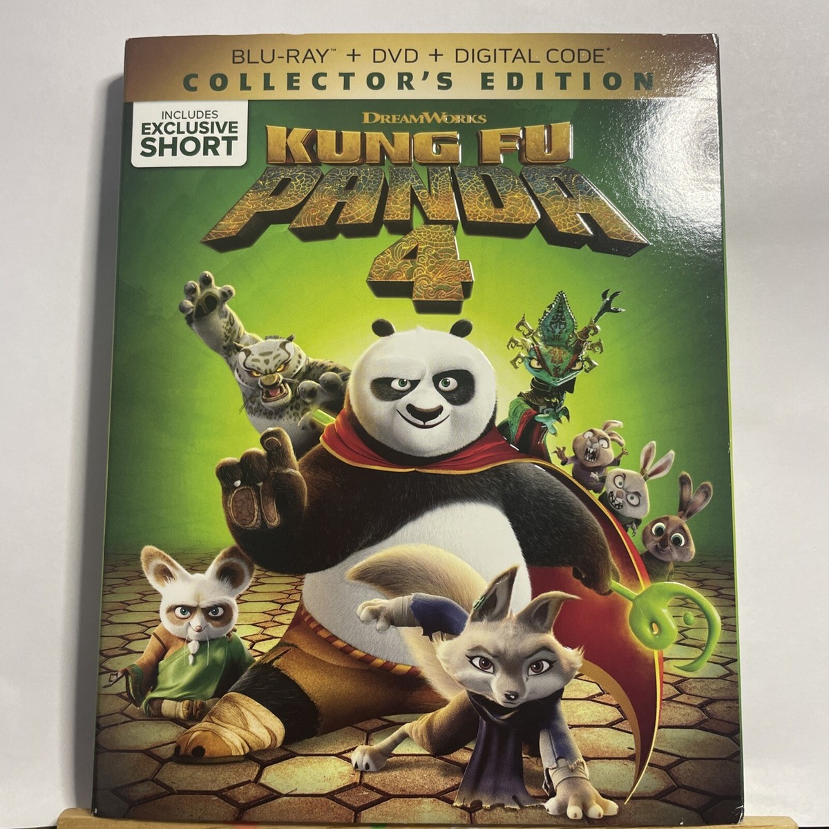Kung Fu Panda 4 (Blu-ray, DVD & Digital, 2024) w/ Slipcase