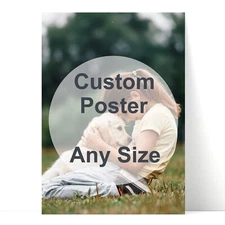Custom Poster Prints, Personalized Photo Artwork, Family Photos, Premium Photo