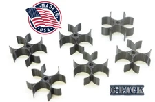 Case and Bullet feeder clamp for LEE Reloading Press Lee Yube Clip (6 Clips!)