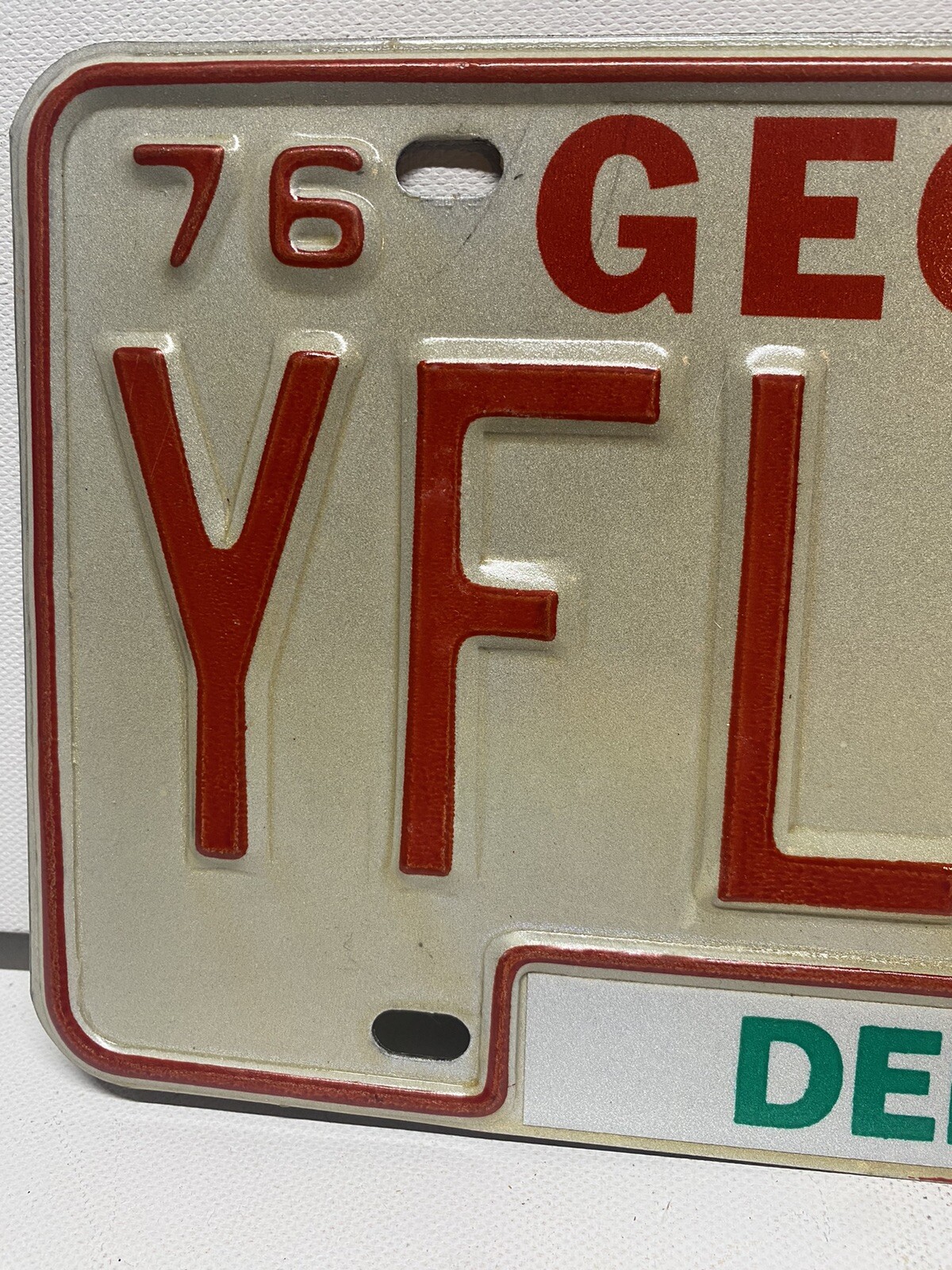 1976 License Plate Dekalb eBay