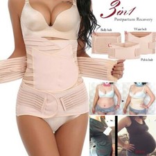 Recuperacion De Cesarea Y Post Parto 3 En 1 Moldeadora De Cintura Belt Faja Para