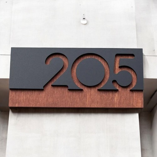 Personalized Home Address Sign house number Custom House Number Plaque - Picture 3 of 3