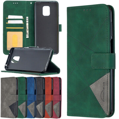 Für Xiaomi Redmi Note 11 12 13 Pro Flip Handy Hülle Schutz Cover Kartenfach Case