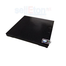 SellEton 40" x 40" Industrial Floor Scale With Printer Warehouse Pallet 10000 lb