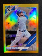 2019 Donruss Optic Gold #109 Kris Bryant /10 Cubs