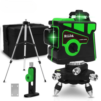 Laser Level 12 Lines 3D Level Self-Leveling 360 Horizontal And Vertical Cross