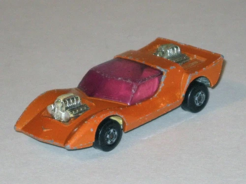 Vintage 1971 MATCHBOX Superfast No. 4 GRUESOME TWOSOME Diecast Car!