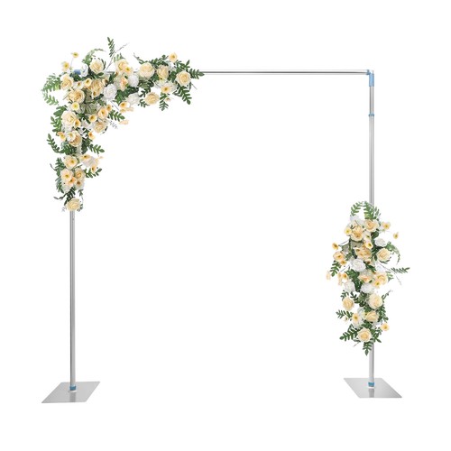 10ft x10ft Backdrop Stand Pipe Kit Heavy Duty Wedding Back Drop Adjustable Stand - Afbeelding 1 van 16