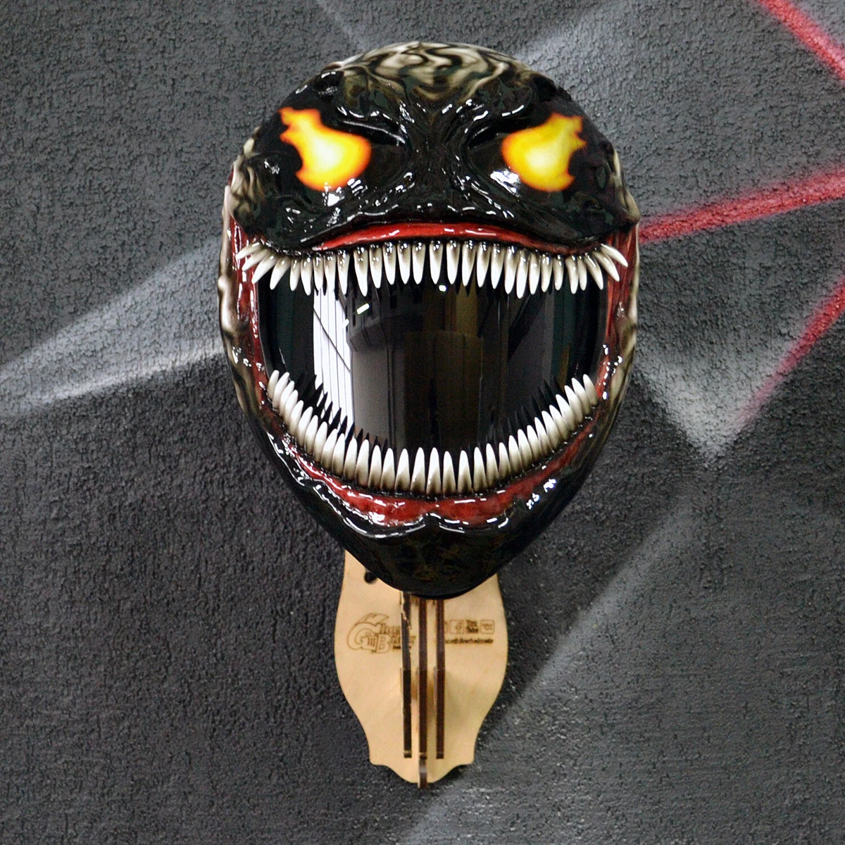 Venom symbiote motorcycle helmet sales