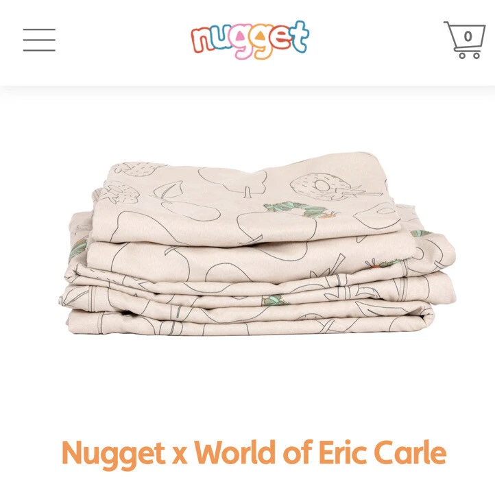 Juego de fundas The Nugget Couch X Hungry Caterpillar Eric Carl’s ¡NUEVO!! Foto 2 de 4