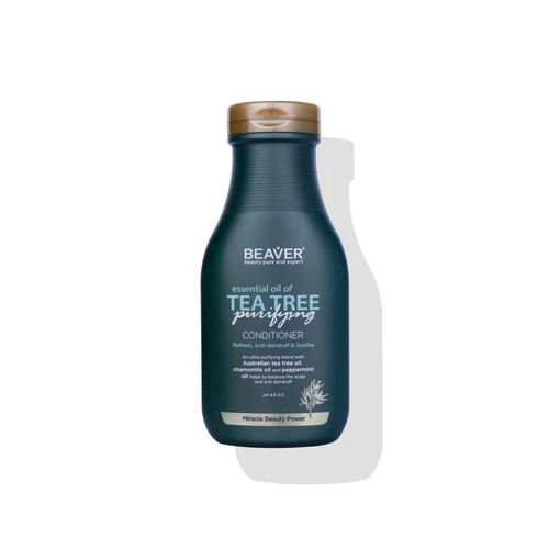 Beaver Tea Tree Conditioner For Oily Hair FlakyScalp Itching Anti-dandruff 350ml