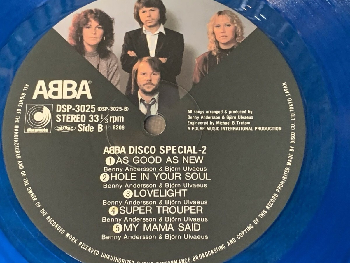 ABBA　Disco Special-1　限定 カラー盤 LP レコード 爆売り！ 限定 Special-1 Disco ABBA カラー盤 レコード LP 洋楽