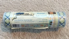 Kids Line Malawi WallPaper Wall Border 4200WB Elephant Hippo Zoo 10 Yards New