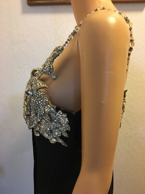 CHRISTIAN DIOR Haute Couture AW1990 Embellished Dress US8 | eBay