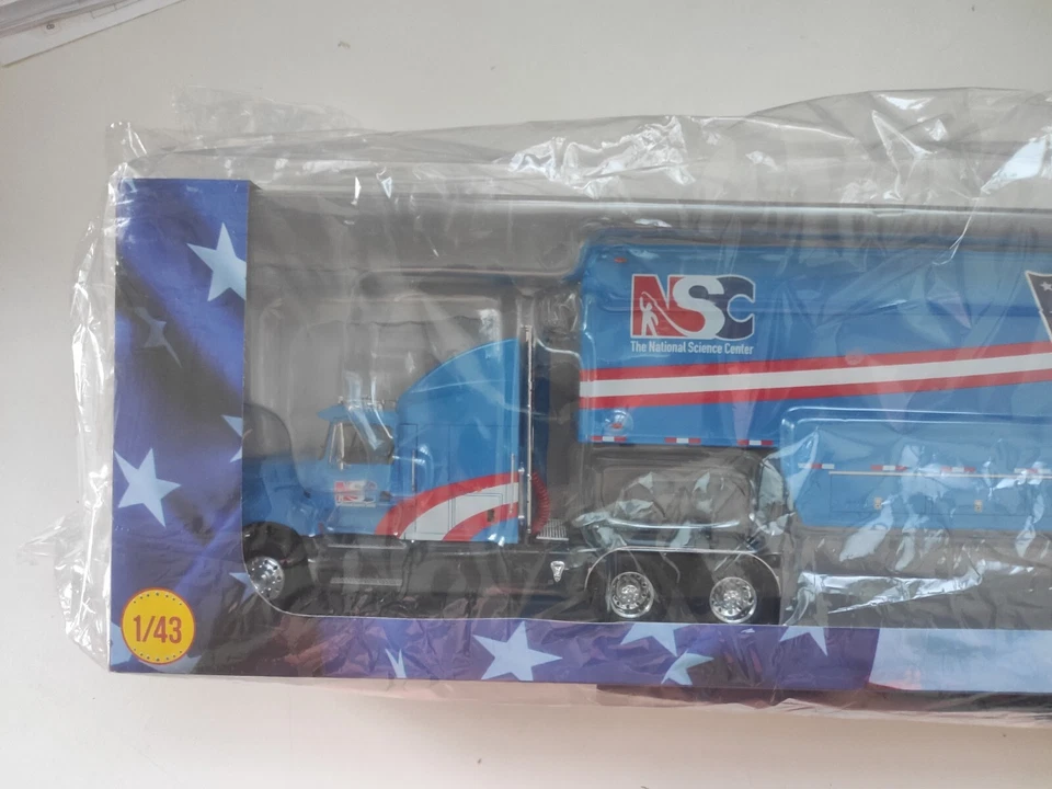 Ford Aeromax 1990 The National Science Center Modellino Camion Americano Altaya - Immagine 3 di 4