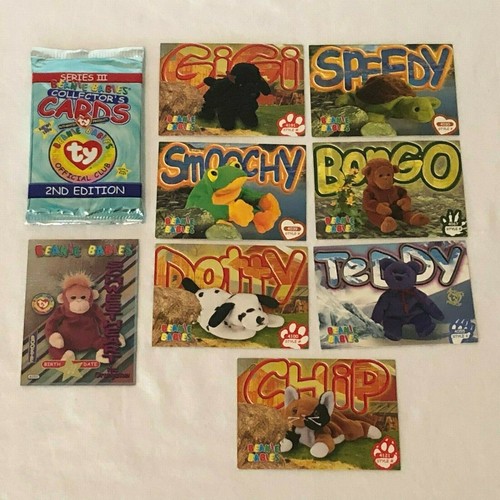 Ty Beanie Babies Series III 2nd Edition Collector Cards 1999 Plus 8 Extra Cards - Picture 1 of 12