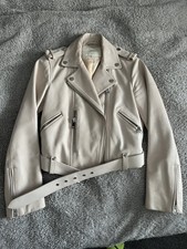 Maje Leather Jacket Size 38