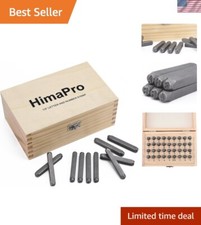 Letter and Number Stamp Set 36pcs 40Cr Alloy Steel Metal Stamp Number  Lette...