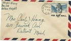 USA/ CANAL ZONE: Airmail cover fr.15c.Canal from Balboa Heights (1938) to USA