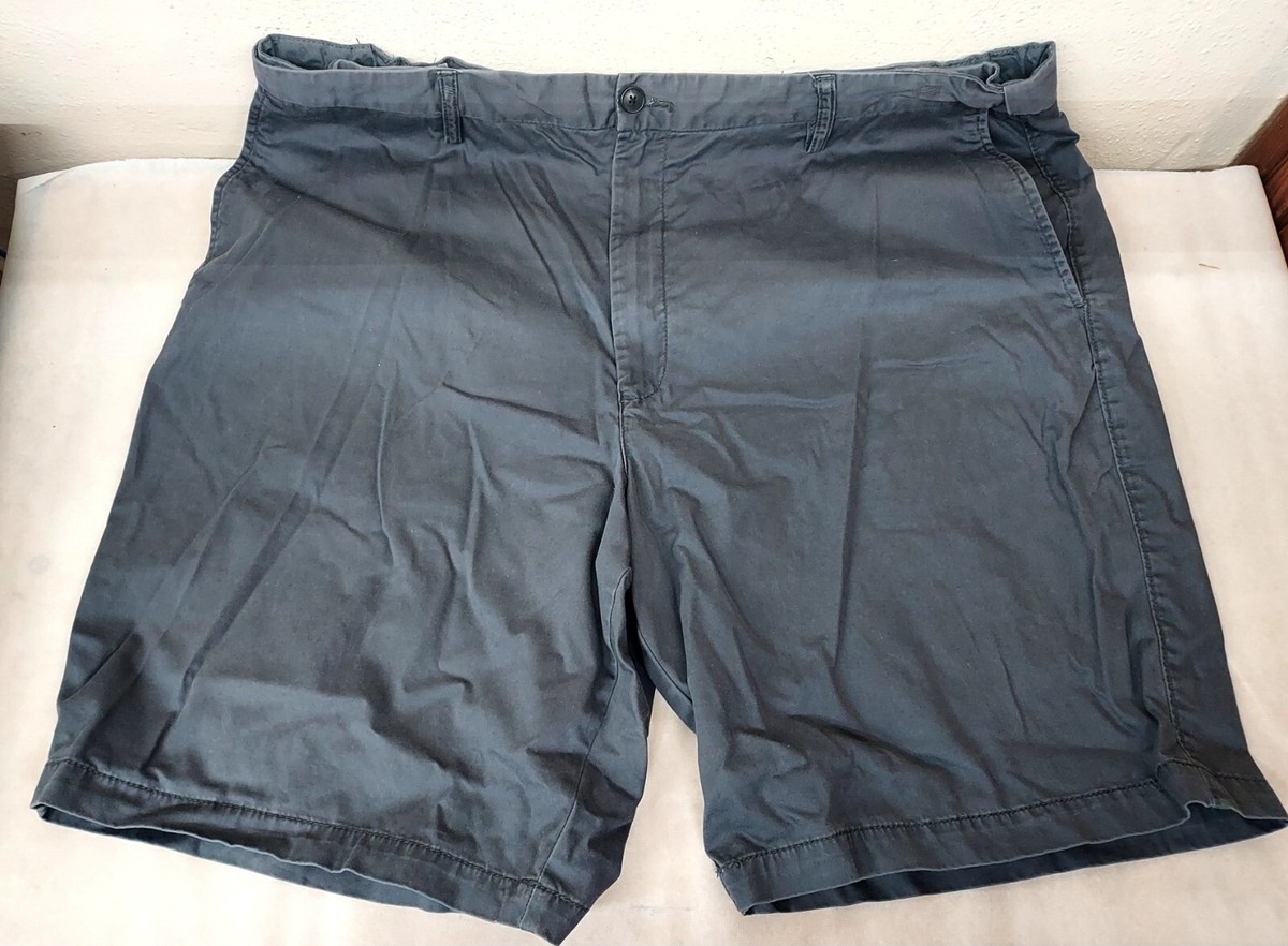 CLAIBORNE Gray Mens Shorts Size 44 Cotton Blend NICE UK