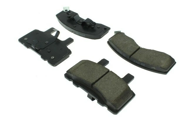 JUEGO PASTILLAS FRENO DELANTERAS SEMIMETÁLICAS IZQUIERDA Y DERECHA PARA 1996-2001 GMC SAVANA 3500 Foto 2 de 4