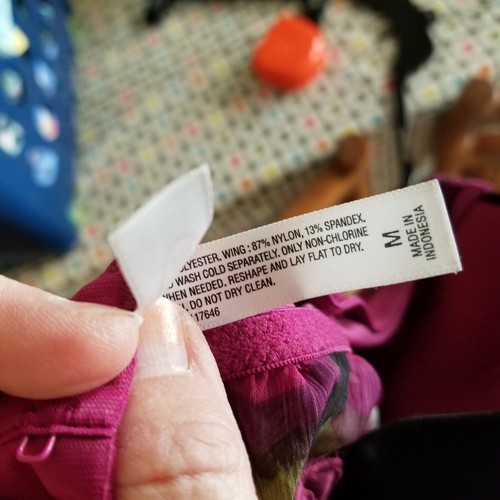 Missoni for Target "Purple Floral" Babydoll Nightie - SZ. M - Picture 6 of 6