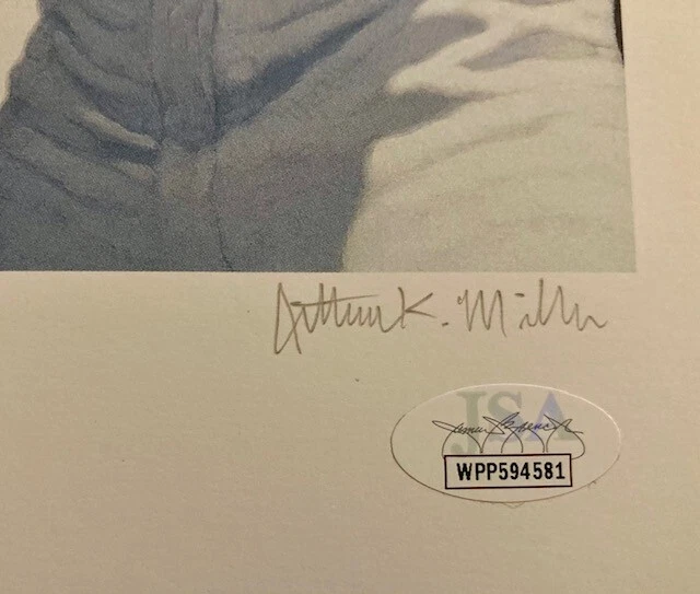 HANK AARON (IMAGE SIZE 7.5x11 BEAUTIFULLY SIGNED PHOTO WITH AUTHENTICATION-JSA - Image 3 of 4