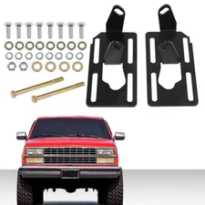 Conversion Engine Mounts Swap Adjustable Fit For 88-98 GM Truck LS1 LS2 LS6 LSX
