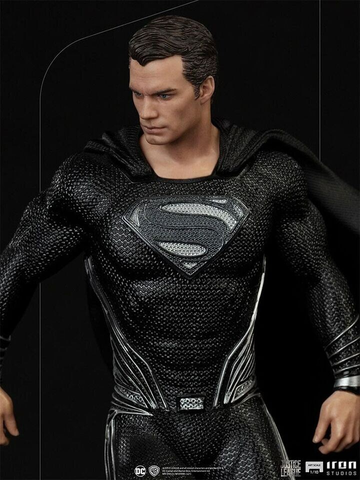 DC アイアン・スタジオ スタチュー 1/10 スーパーマン(ブラックスーツ) DC アイアン・スタジオ スタチュー 1/10 スーパーマン(ブラック