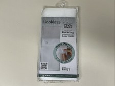 Hookless Shower Curtain Liner Polyester Frost 70" x 54" 369836