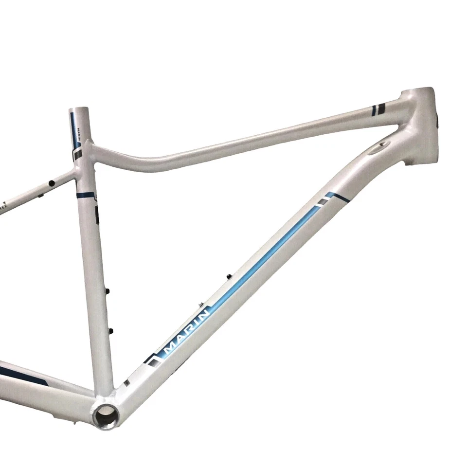 Cuadro de MTB Marin San Anselmo DS2 2016 aleación para mujer 700C 135 QR blanco satinado grande Foto 2 de 4