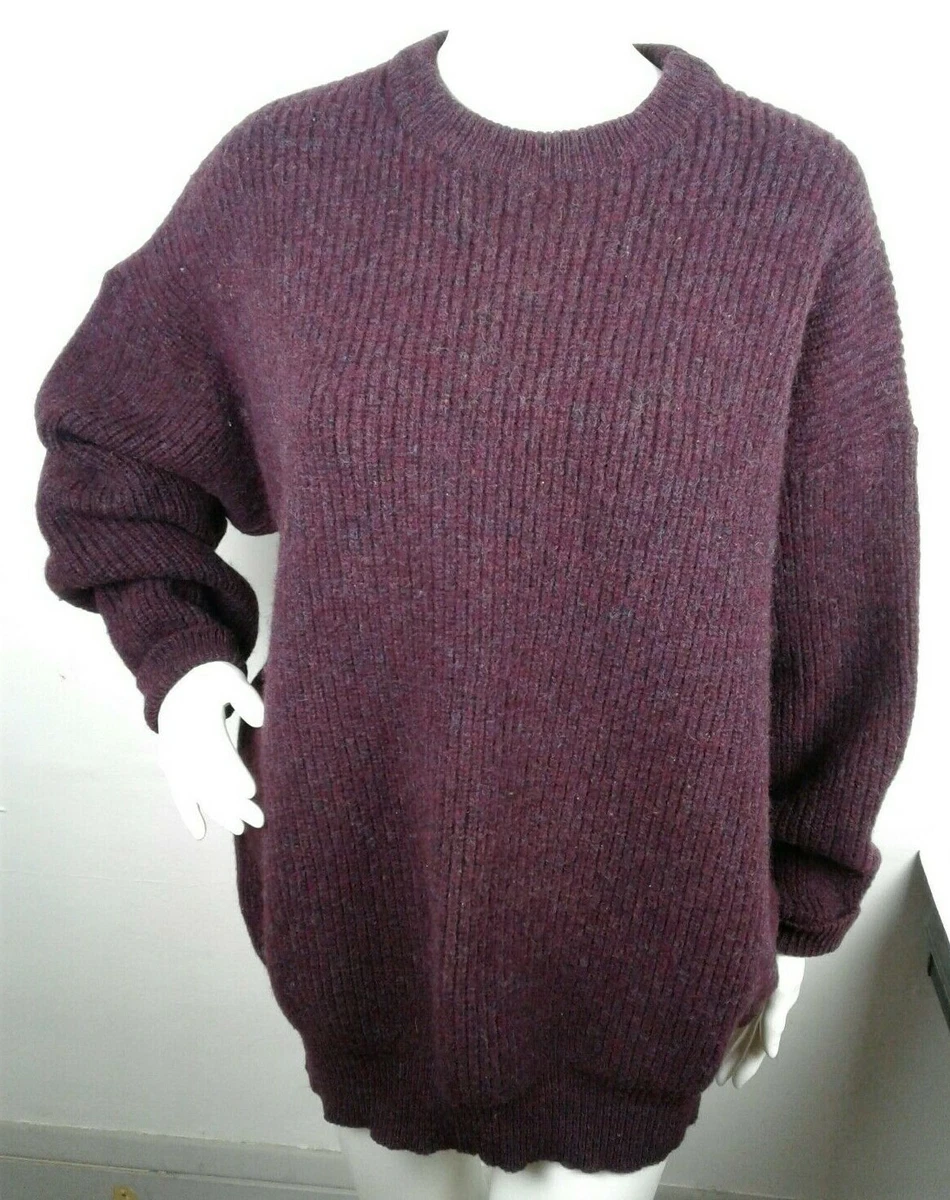 Burgundy clearance wool jumper