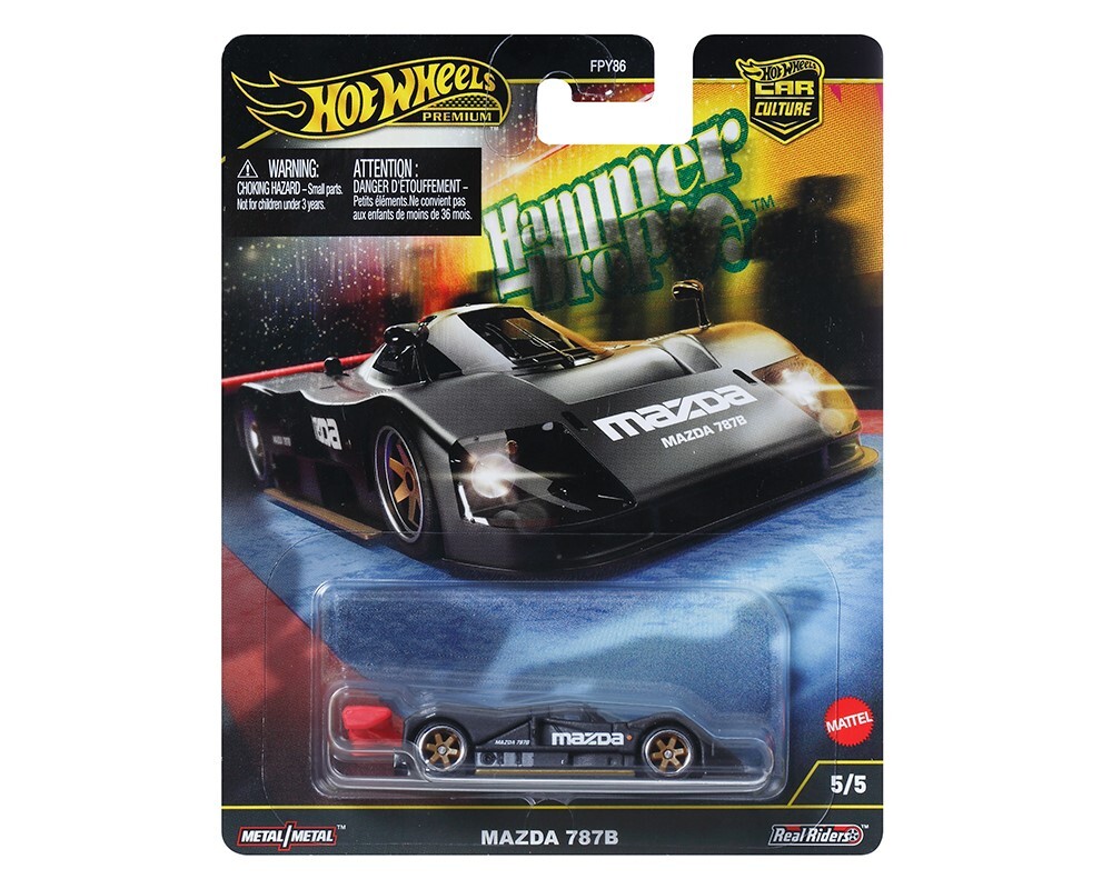 Hot Wheels 1:64 Car Culture 2024 F Case Mazda 787B Hammer