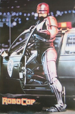 Robocop Commercial Version Movie Poster 23 x 35 Rolled UNUSED MINT TUBED