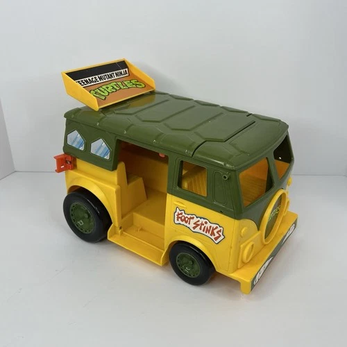Vintage 1989 Teenage Mutant Ninja Turtles TMNT Party Wagon Van Bus Incomplete