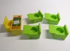 Vintage Fisher Price Little People Lot School Teacher Desk Student Green Yellow