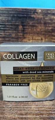 DEAD SEA COLLAGEN Anti Wrinkle Eye Cream With Deep Sea Mineral 1.01oz 