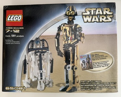 LEGO Star Wars Technic 65081 R2-D2 / C-3PO Doppelpack SEHR SELTEN!! US Exclusive