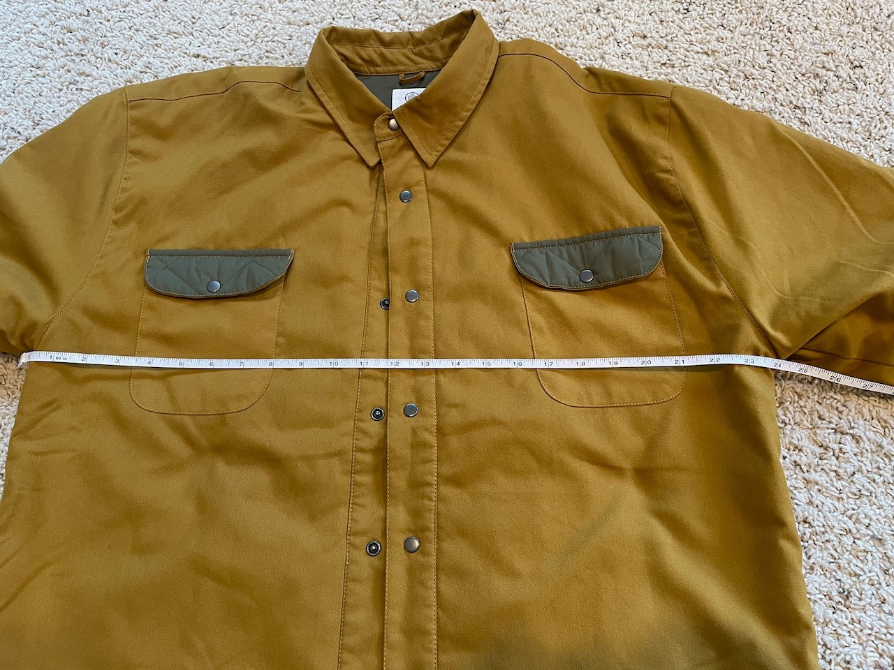 Flylow Men's Quilted Shirt Jacket Snap Front Shacket Insulated - second product detail image