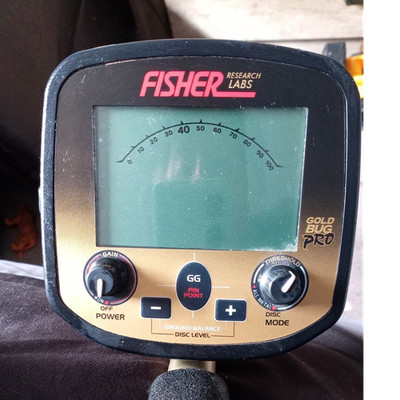 Fisher Gold Bug Pro Metal Detector Gold Prospecting Pinpoint Ground Balance